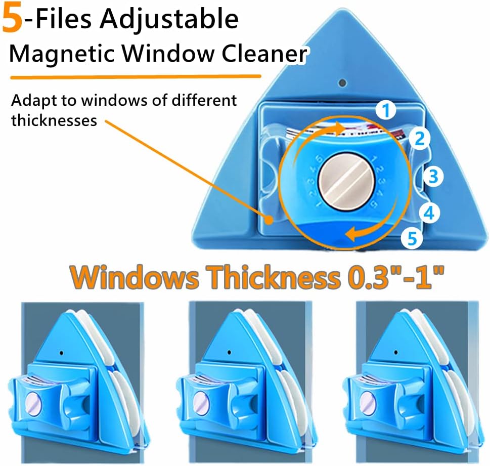 Magnetyczny Czyścik do Szyb