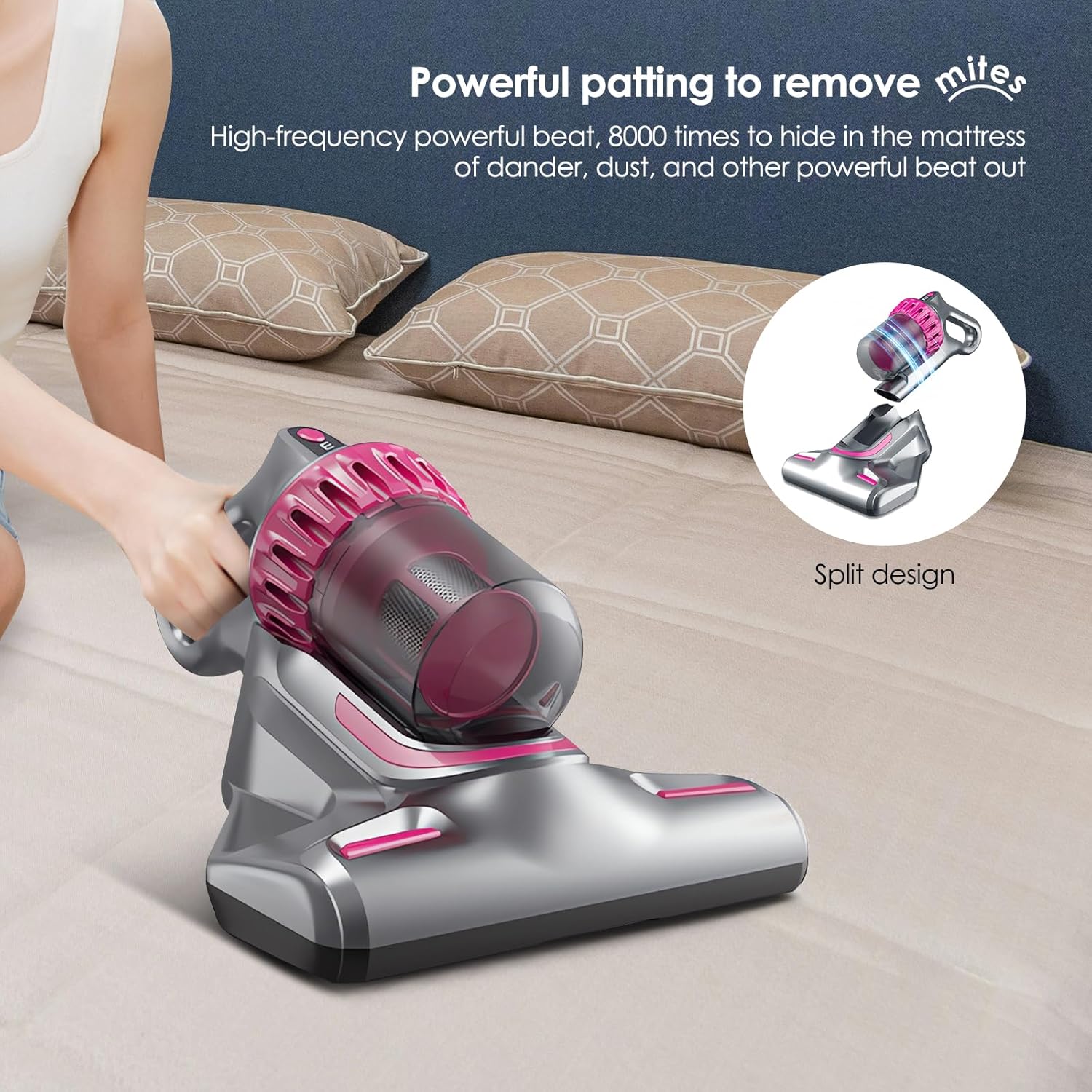 Bezprzewodowy Odkurzacz z Elastyczną Rurą