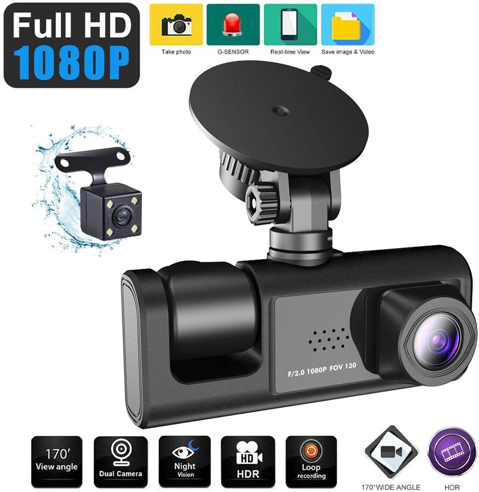 Kamera Samochodowa z Trzema Obiektywami